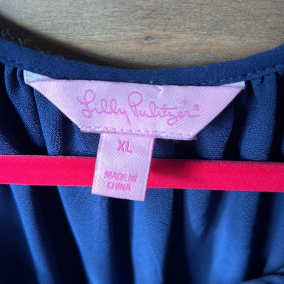 EUC Lilly Pulitzer tensely top sz XL - Picture 2 of 4